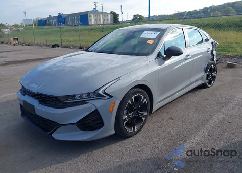 2022 Kia K5 Gt-Line from USA, damaged, VIN 5XXG64J24NG163843